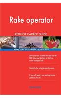 Rake operator RED-HOT Career Guide; 2543 REAL Interview Questions