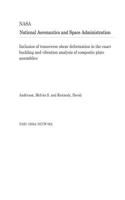 Inclusion of Transverse Shear Deformation in the Exact Buckling and Vibration Analysis of Composite Plate Assemblies