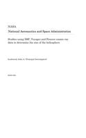 Studies Using Imp, Voyager and Pioneer Cosmic Ray Data to Determine the Size of the Heliosphere