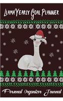 Llama Yearly Goal Planner