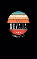 Nevada Silver State: Nevada State USA Souvenir Blank Notebook Journal