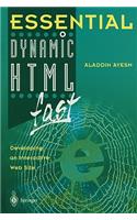 Essential Dynamic HTML Fast