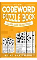 Codeword Puzzle Book: 200 Brain Teasing Codeword Puzzles Volume 3