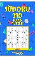 SUDOKU 210 Hard Puzzles