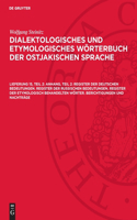 Anhang, Teil 2: Register Der Deutschen Bedeutungen. Register Der Russischen Bedeutungen. Register Der Etymologisch Behandelten Wörter. Berichtigungen Und Nachträge