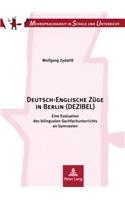 Deutsch-Englische Zuege in Berlin (Dezibel)