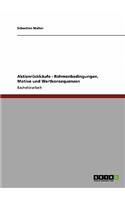 Aktienrückkäufe. Rahmenbedingungen, Motive und Wertkonsequenzen