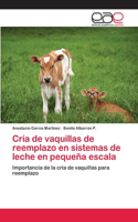 Cría de vaquillas de reemplazo en sistemas de leche en pequeña escala