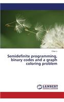 Semidefinite programming, binary codes and a graph coloring problem