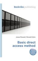 Basic Direct Access Method