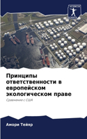 Принципы ответственности в европейском э
