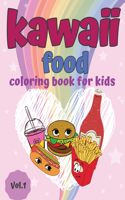 Kawaii Food Coloring Book