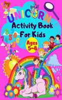 Unicorn Activity Book For Kids