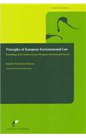 Principles of European Environmental Law