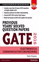 "Previous Years' Solved Questions Papers GATE 2016 Elecronics and Communication Engg.