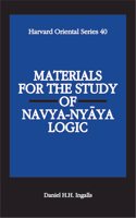 Materials for the Study of Navya: Nyaya Logic