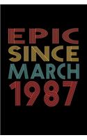 Epic Since March 1987