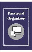 Password Organizer with tabs, logbook