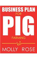 Business Plan For Pig Farming