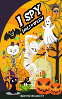 I Spy Halloween Book For Kids Ages 2-5