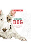 Trianimals: Color Me Dog: 60 Color-By-Number Geometric Artworks with Bark