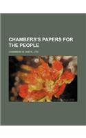 Chambers's Papers for the People