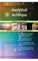 Analytical technique Standard Requirements