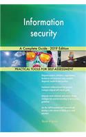 Information security A Complete Guide - 2019 Edition