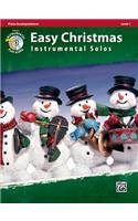 Easy Christmas Instrumental Solos, Piano Accompaniment, Level 1