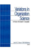 Variations in Organization Science