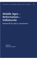Middle Ages-Reformation-Volkskunde