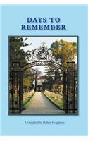 Days to Remember