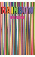 Rainbow Notebook: A5 Lined Notebook Journal For Girls To Write In, 100 Pages Of High Quality White Paper