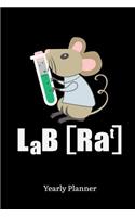 Lab Rat Yearly Planner: Lab Rat Science Chemistry Daily Weekly Monthly Academic Planner & Organizer - To Do's And Goals Calendar - Class Shedule For Student