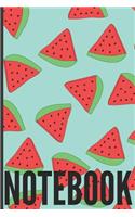 Notebook: Watermelon Notebook/ Journal