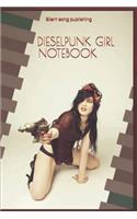Dieselpunk Girl Notebook