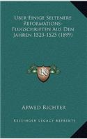 Uber Einige Seltenere Reformations-Flugschriften Aus Den Jahren 1523-1525 (1899)