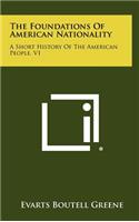 The Foundations of American Nationality
