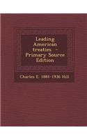 Leading American Treaties
