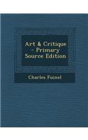 Art & Critique - Primary Source Edition