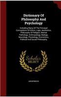 Dictionary Of Philosophy And Psychology