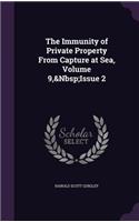 The Immunity of Private Property from Capture at Sea, Volume 9, Issue 2