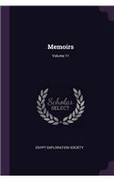 Memoirs; Volume 11
