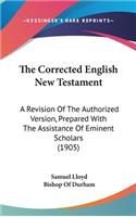 The Corrected English New Testament