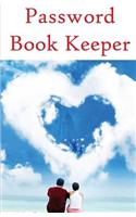 Password Book Keeper: Password Book Keeper / Diary / Notebook Hearts