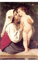 "The Kiss" by William-Adolphe Bouguereau - 1863: Journal (Blank / Lined)