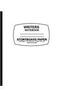 Writers Storyboard Notebook - White Cover