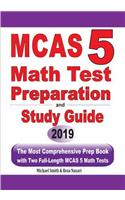 MCAS 5 Math Test Preparation and Study Guide