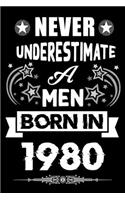 Never Underestimate A Men Born In 1980