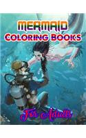 Mermaid Coloring Books For Adults